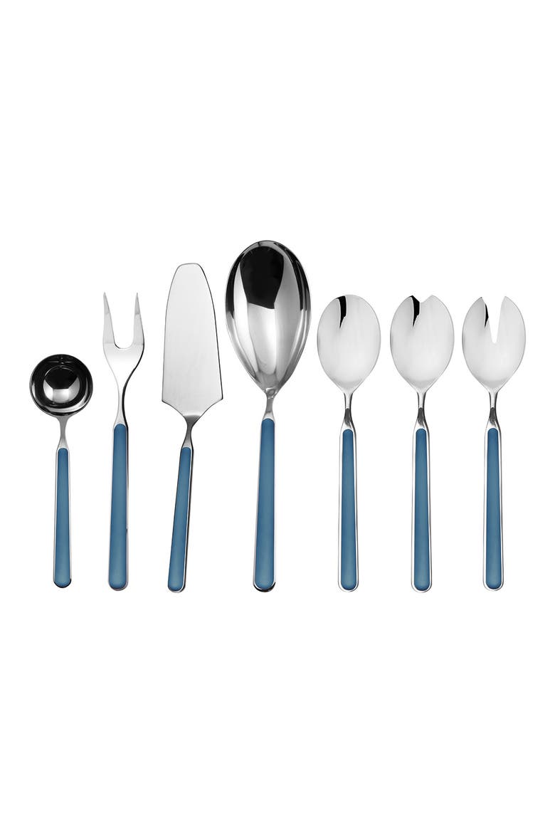 Fantasia 7-Piece Place Serving Set, Main, color, SUGAR PAPER BLUE