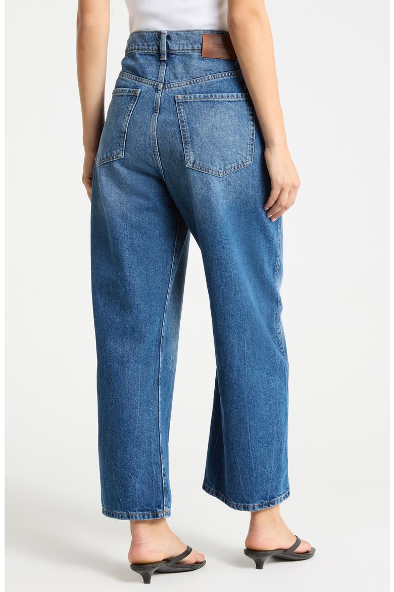 Taylor High Waist Ankle Relaxed Barrel Jeans, Alternate, color, NORTH WATER