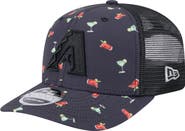New Era Men's New Era Black Arizona Diamondbacks Adventure Drinks Pattern 9SEVENTY Stretch-Snap Hat