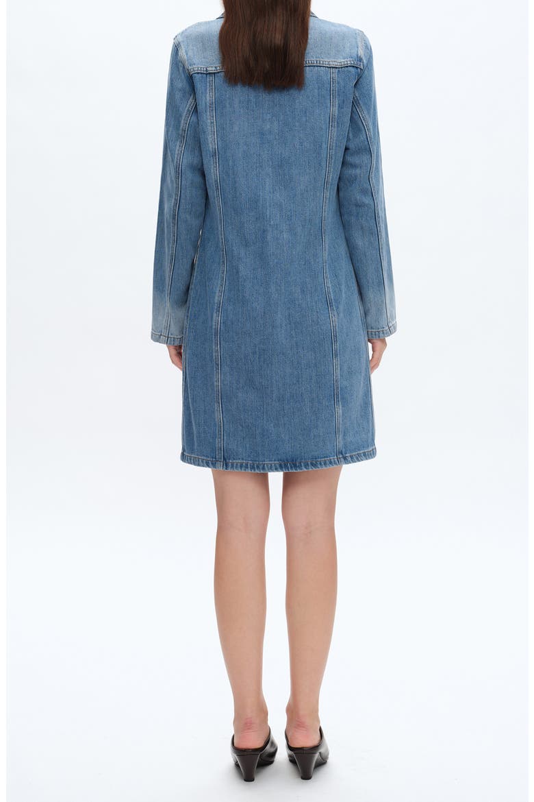 Long Sleeve Denim Shirtdress, Alternate, color, MIDNIGHT THUNDER