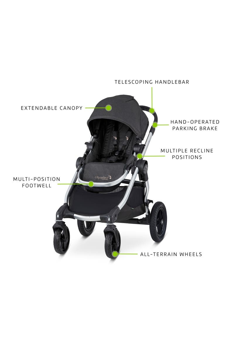 City Select® Stroller & City GO Infant Car Travel System, Alternate, color, JET