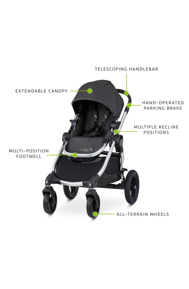 Baby Jogger City Select<sup>®</sup> Stroller & City GO Infant Car Travel System, Alternate, color,