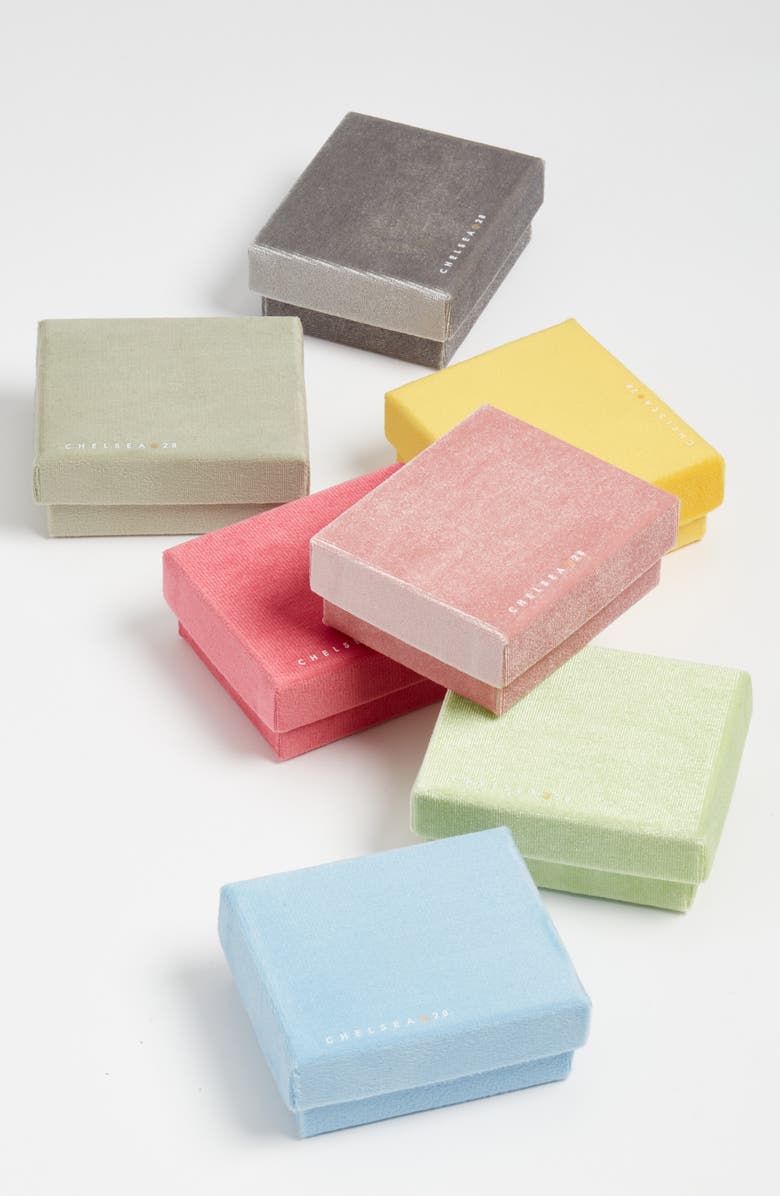 Chelsea28 Demi Fine Cubic Zirconia Mama Charm Necklace, Alternate, color, Clear- Gold