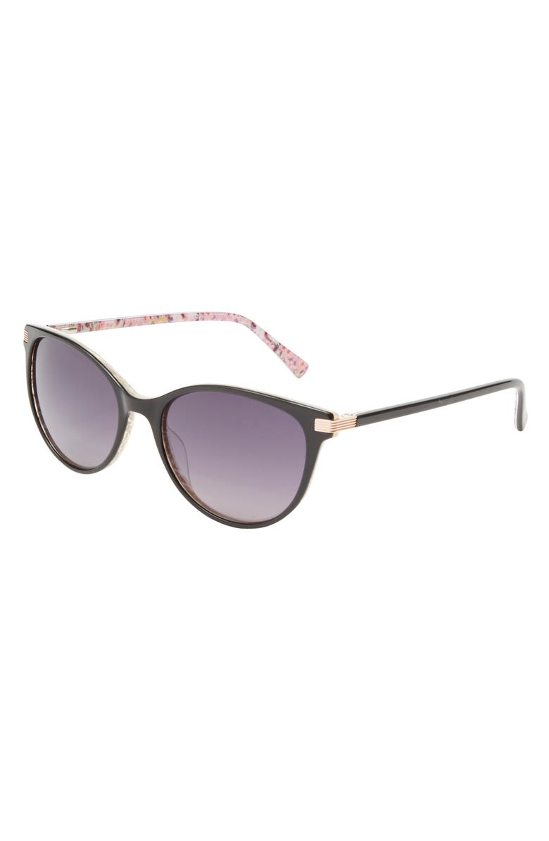 Ted Baker London 56mm Cat Eye Sunglasses, Alternate, color,