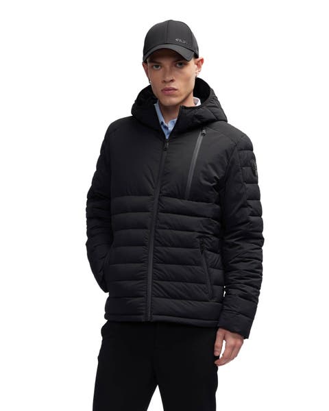 Henrik Channel Quilted Lightweight Stretch Puffer Jacket