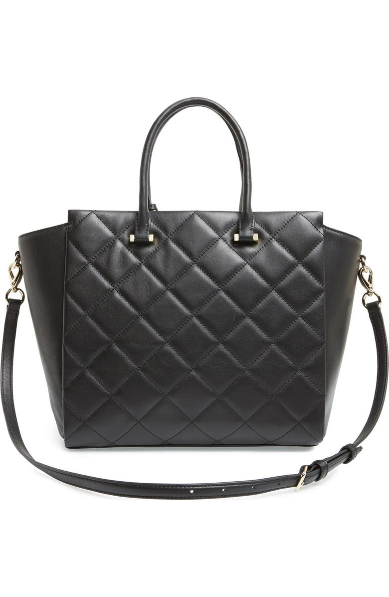 Kate Spade New York 'emerson place - hayden' quilted leather satchel, Alternate, color,