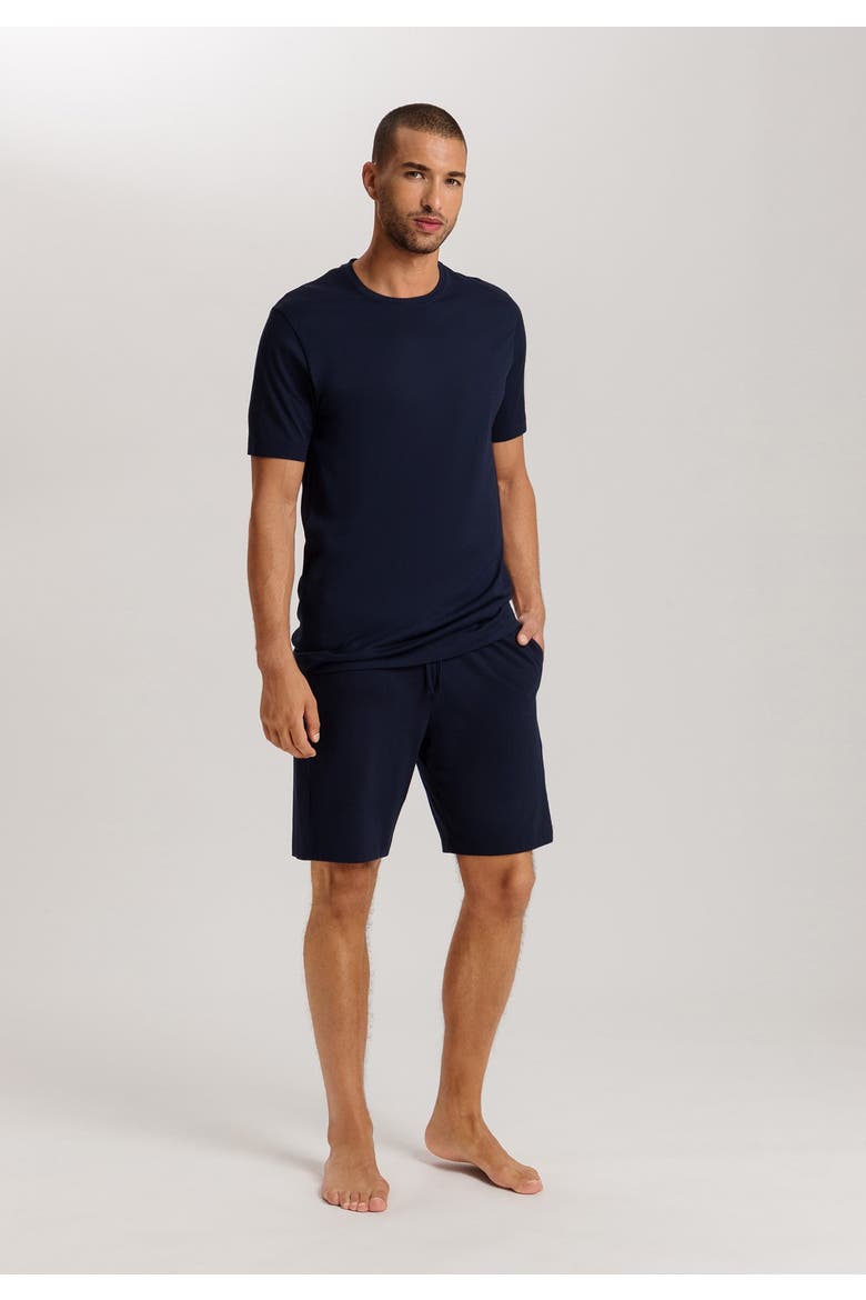 Night and Day Cotton Crew Neck T-Shirt, Alternate, color, Deep Navy