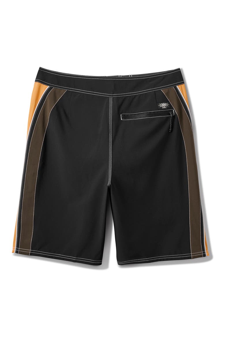 Mercury 21 Board Shorts, Alternate, color, ORANGE/ BLACK