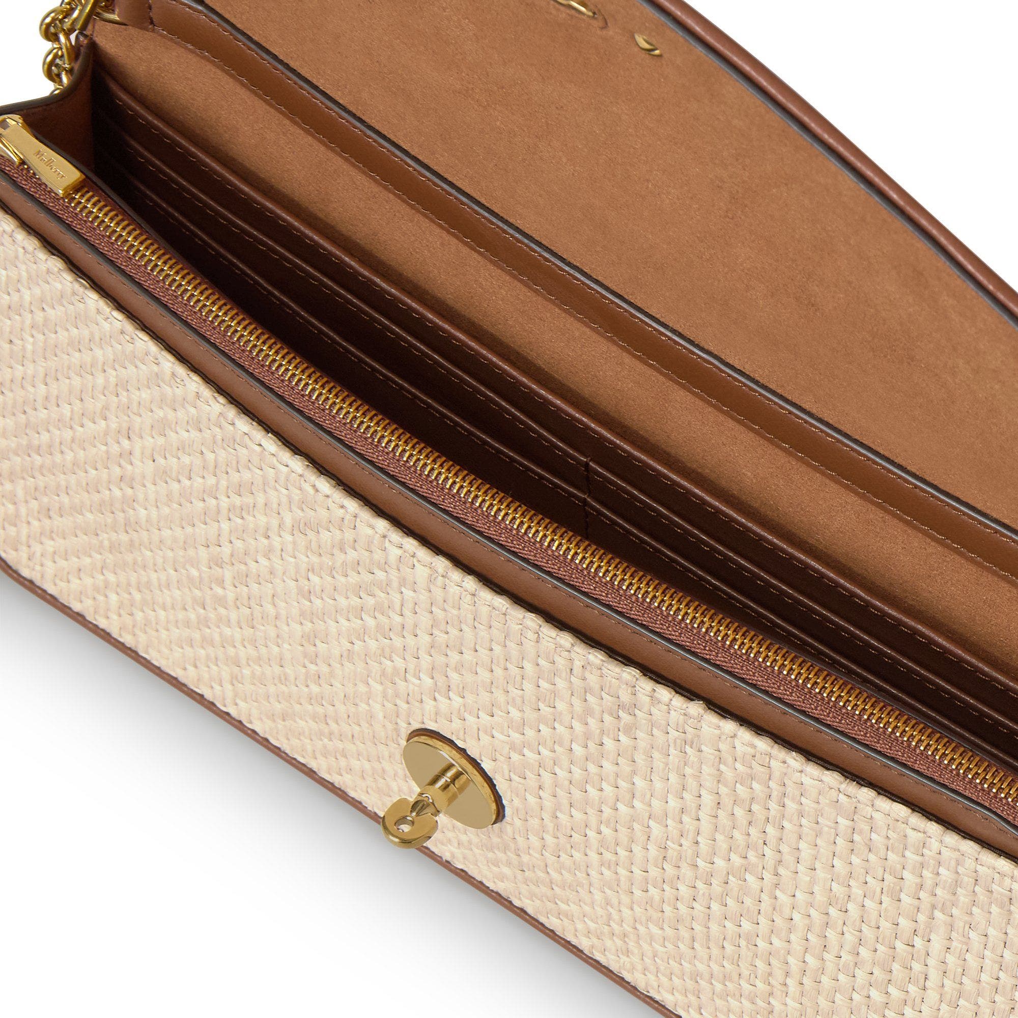 Darley Clutch, Alternate, color, Ecru-Bright Oak