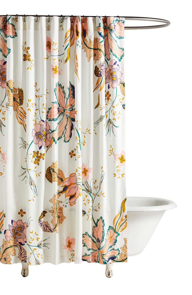 Anthropologie Home Porte Bonheur Shower Curtain, Alternate, color, 