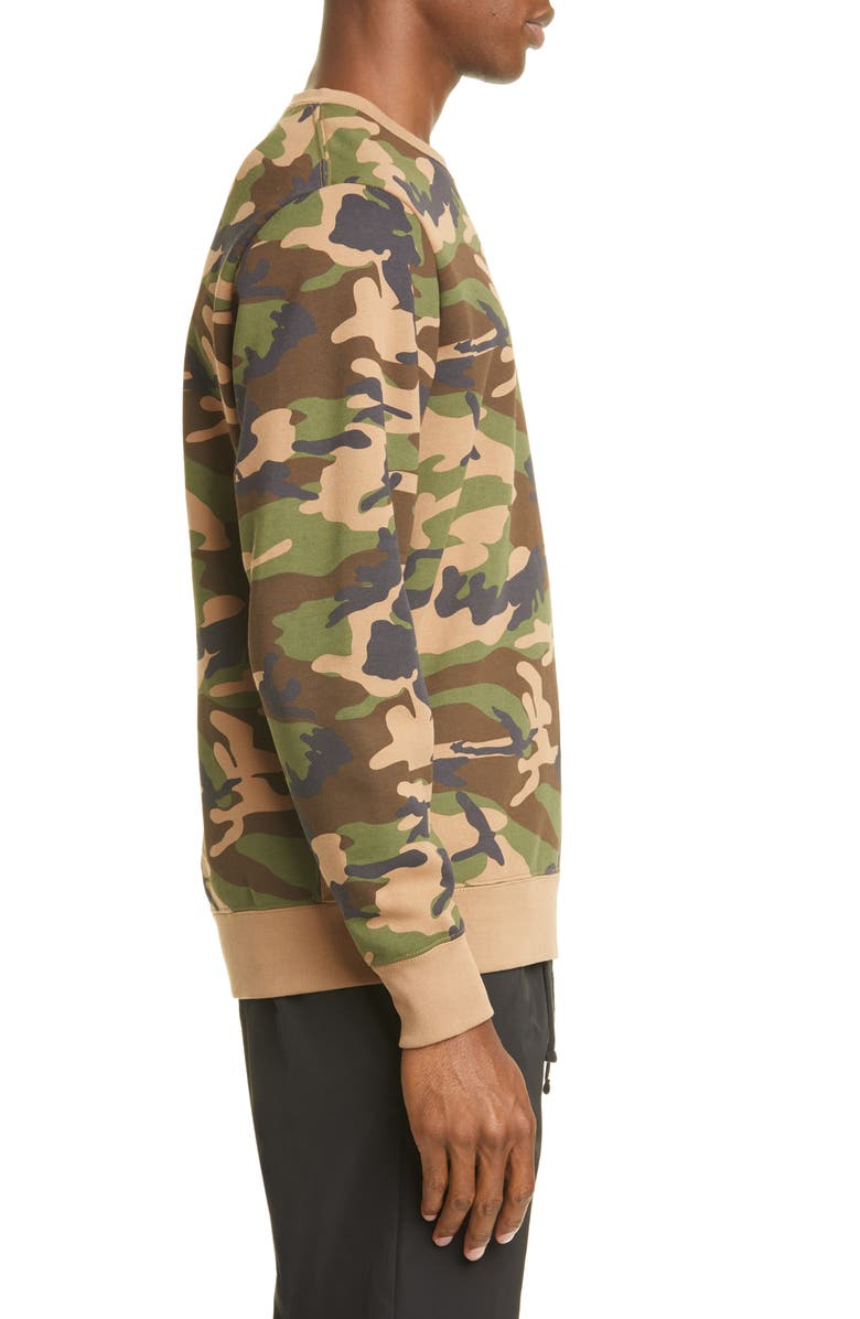Ovadia & Sons Dune Camo Crewneck Sweatshirt, Alternate, color, 