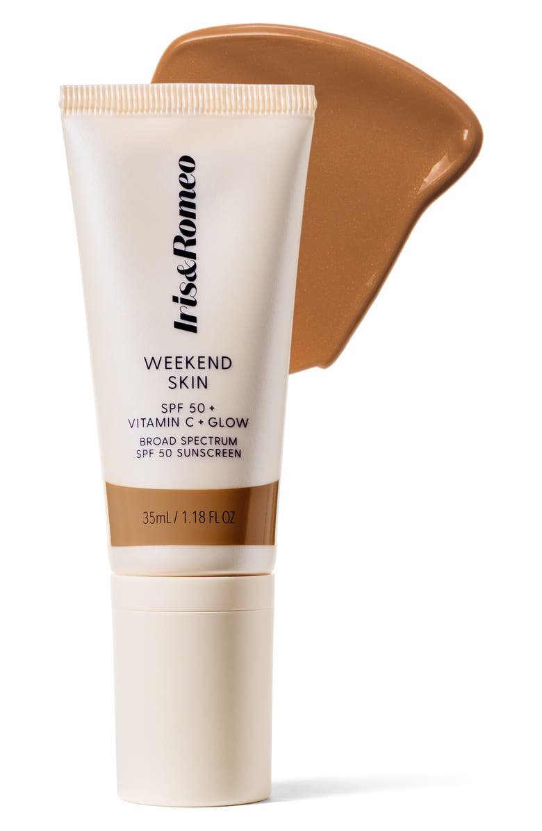 IRIS&ROMEO Weekend Skin SPF 50, Main, color, Bronze Glow