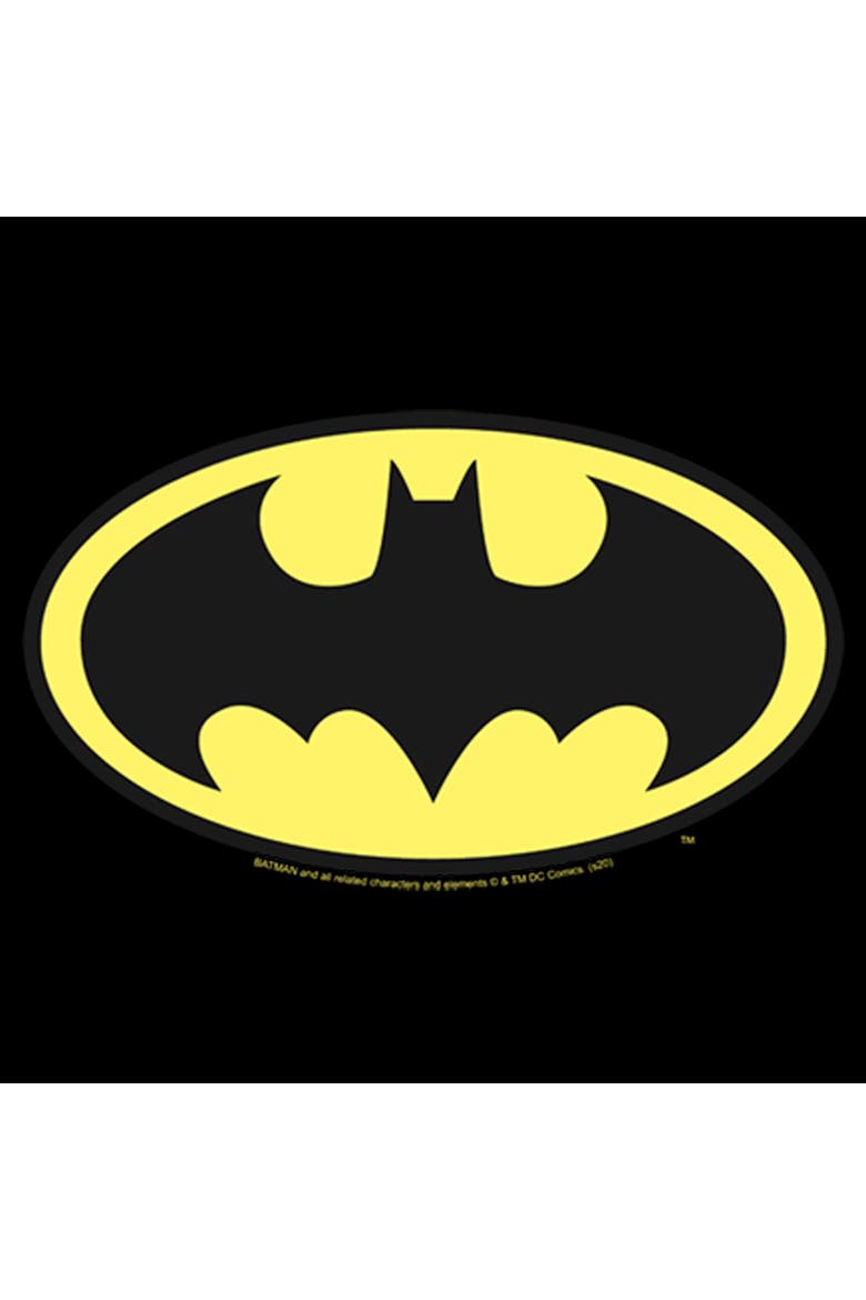 Men's Batman Classic Logo Graphic T-Shirt - Stylish & Comfortable Tee,, Alternate, color, Black: Classic
