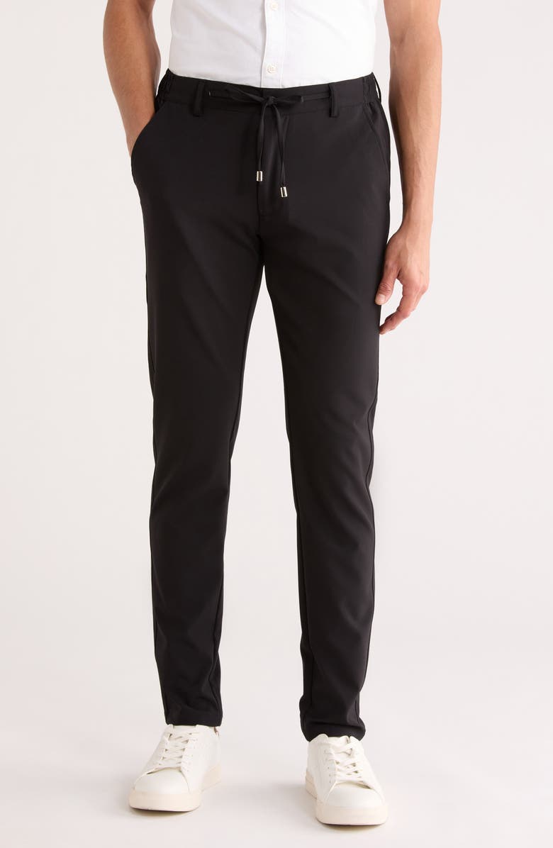 Scotch & Soda Traveler Pants, Main, color, Black