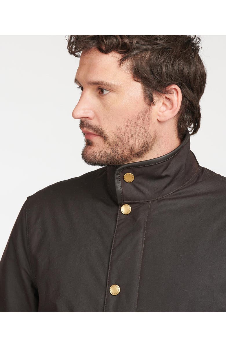 Barbour Hereford Waxed Cotton Jacket, Alternate, color, 