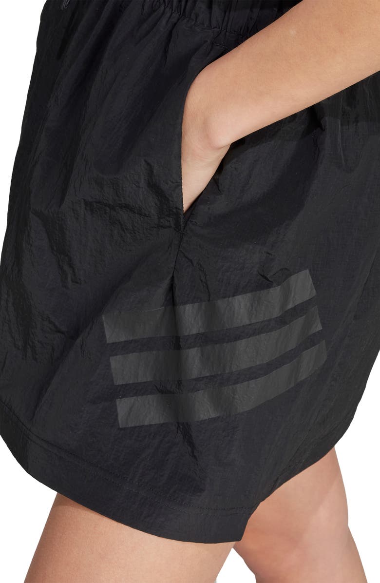 adidas Future Icons 3-Stripes Woven Miniskirt, Alternate, color,