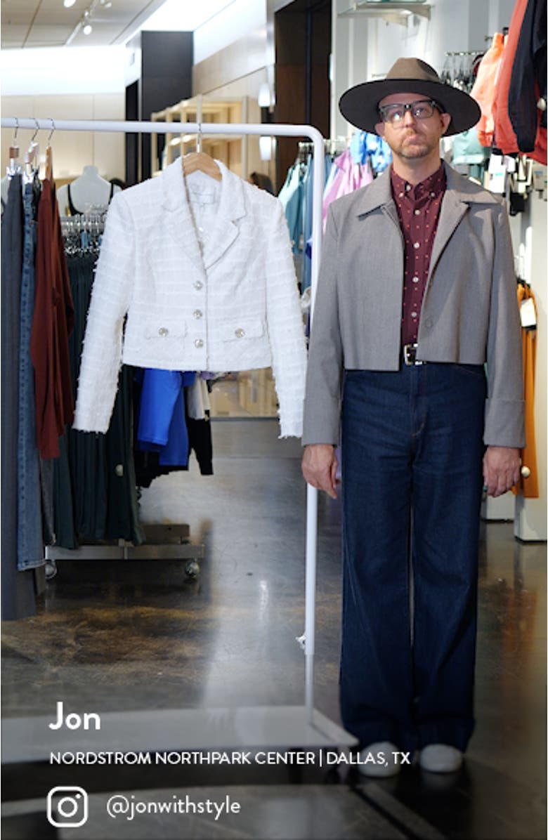 Crop Tweed Jacket, sales video thumbnail