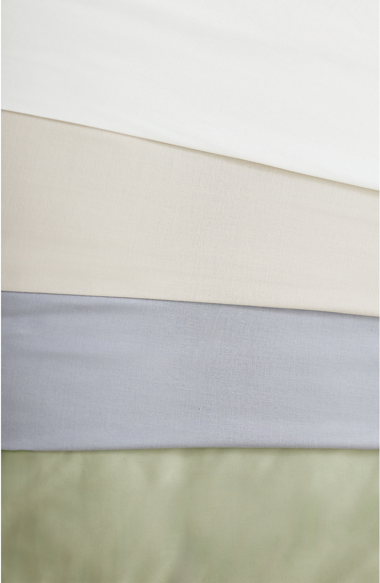 Slumber Cloud Performance Cotton Duvet Cover, Alternate, color, Pewter