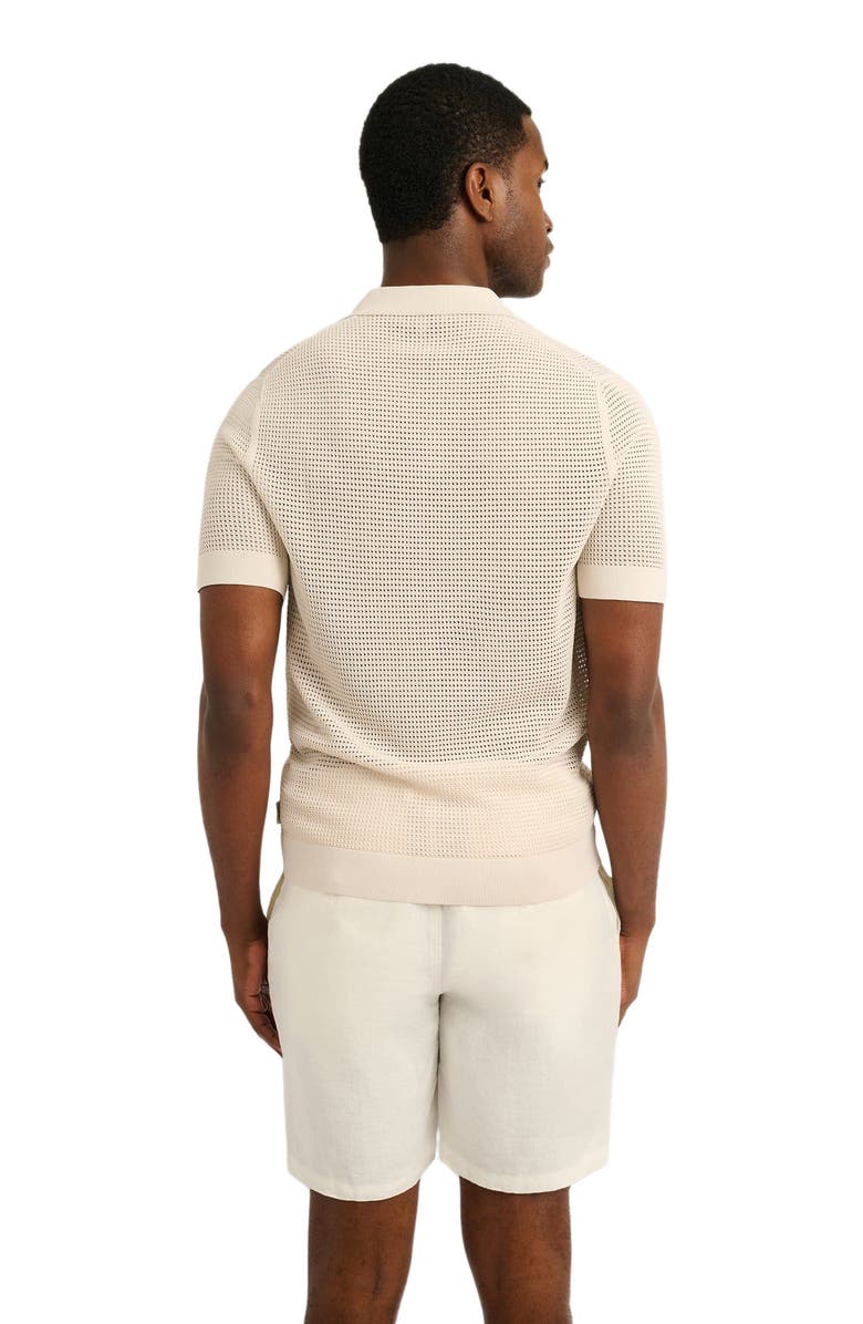 Onia Mesh Knit Polo, Alternate, color, 