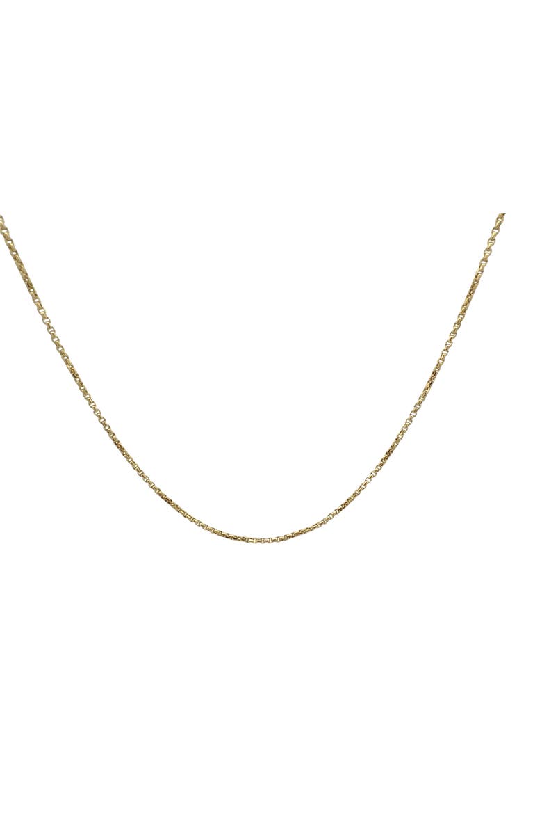 Ancona Jewelry 14K Box Link 2mm 20in 5.1g  Chain Necklace, Alternate, color, Yellow Gold