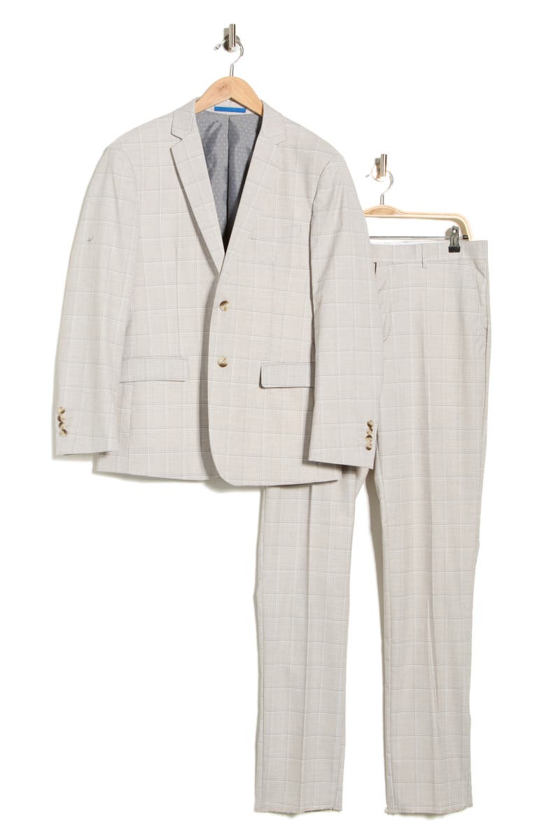 Gino Vitale Slim Fit Two-Piece Suit, Main, color, Grey