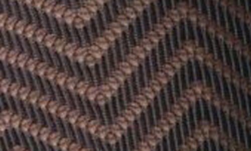 Oroblu Herringbone Opaque Tights In Black