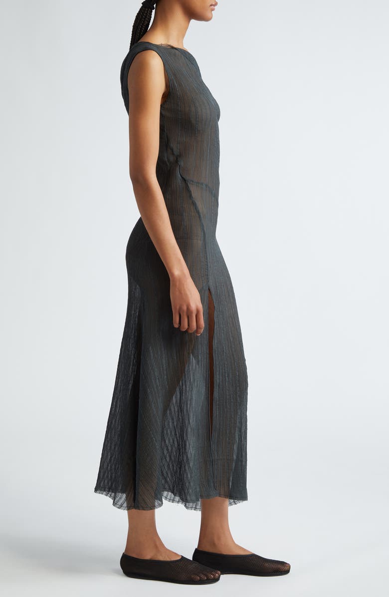 Paloma Wool Alice One-Shoulder Cotton & Silk Dress, Alternate, color, 