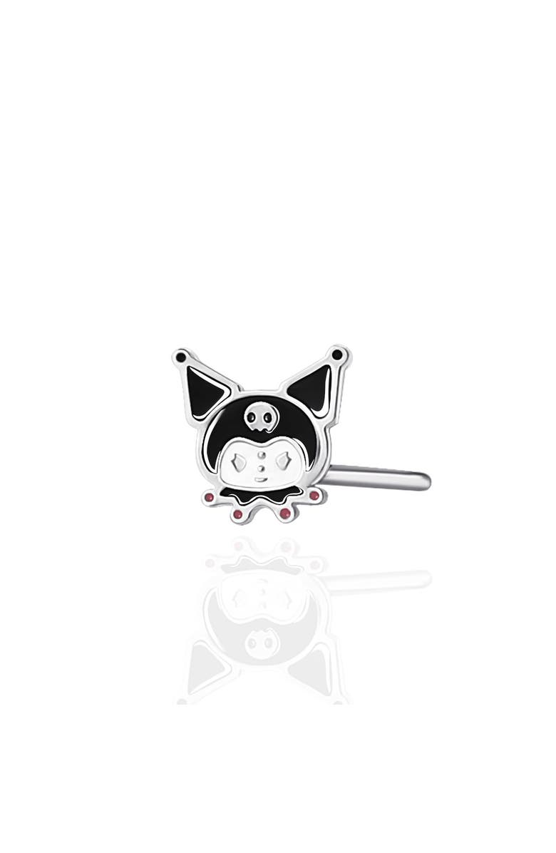 Hello Kitty Stainless Steel Nose Stud, Main, color, Silver