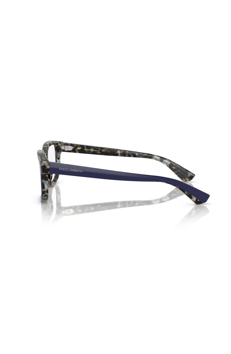 Dolce&Gabbana 52mm Square optical glasses, Alternate, color, Blue