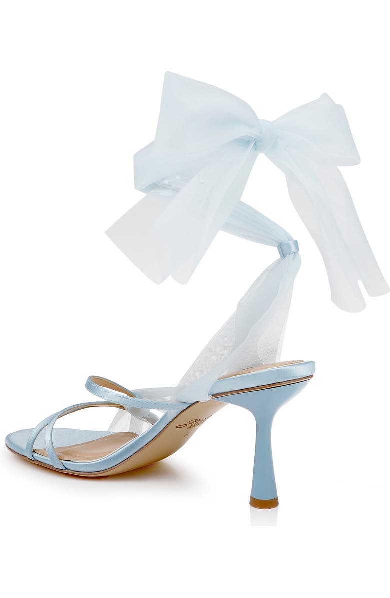 Jewel Badgley Mischka Norris Ankle Wrap Sandal, Alternate, color, Sky Blue
