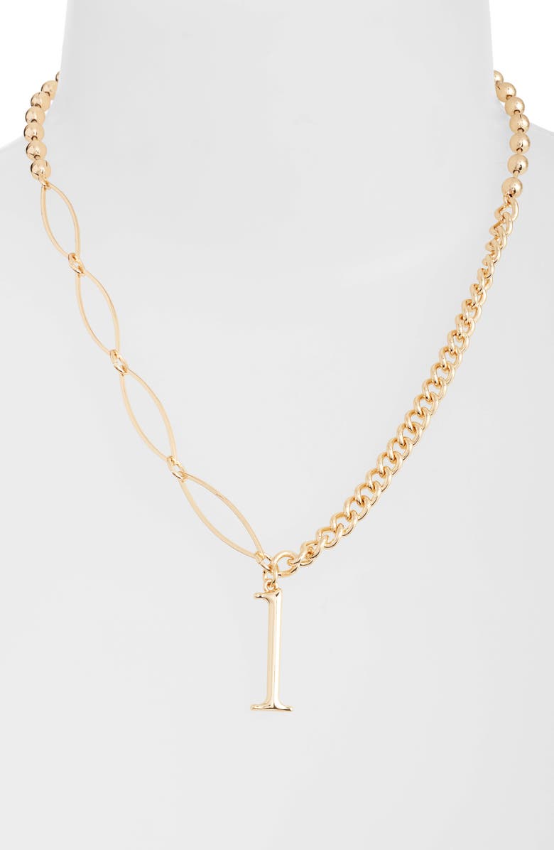 Open Edit Lucky Number Pendant Necklace, Alternate, color, 