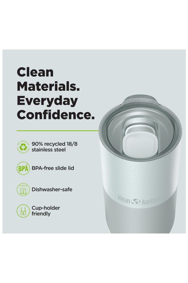 16oz Rise Tumbler with Slide Lid, Alternate, color, Barely Blue