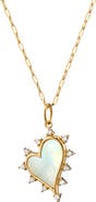 Monica Rich Kosann 18K Gold Mini Carnelian Pendant Necklace