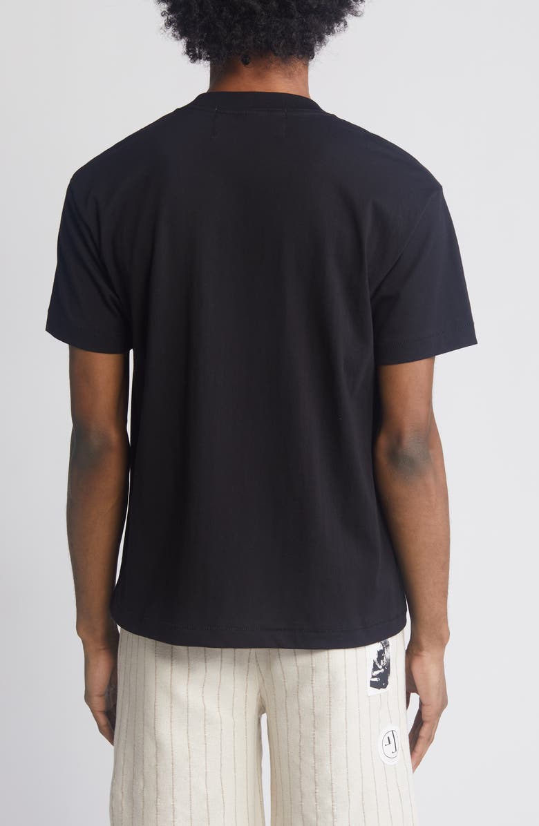 JUNGLES Anxiety Airbrush Cotton Graphic T-Shirt, Alternate, color,