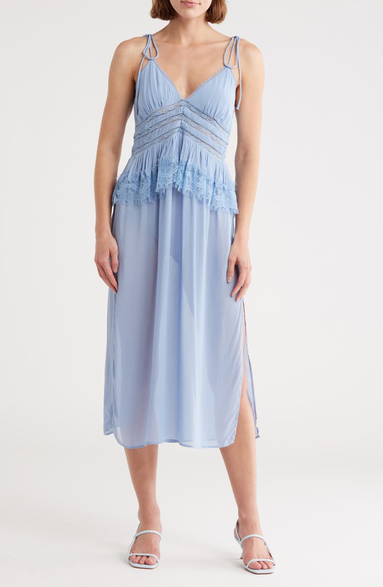 Free People Kiki Slipdress, Main, color, Blue