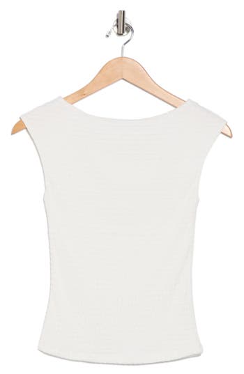 Elodie Textured Smocked Top