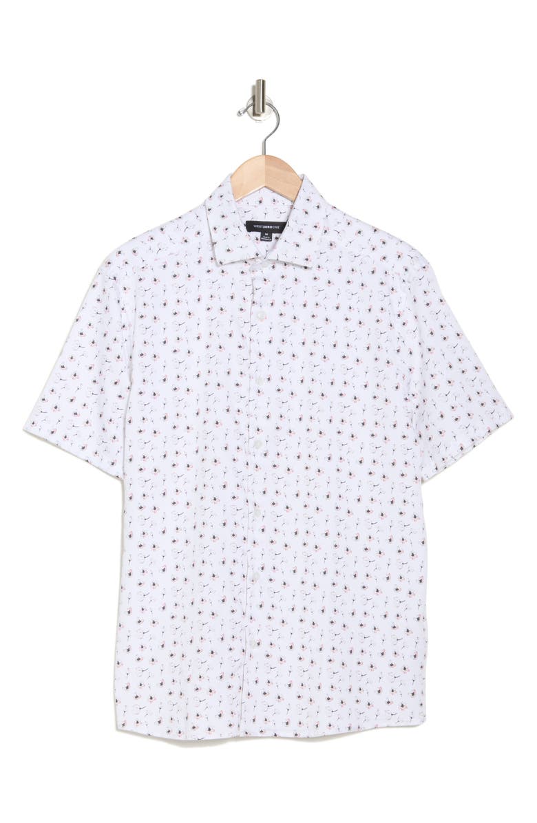 WESTZEROONE Arlo Short Sleeve Button-Up Shirt, Alternate, color,