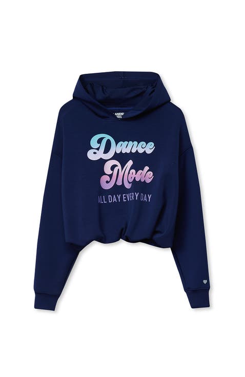 Girls Long Sleeve Bubble Active Hoodie