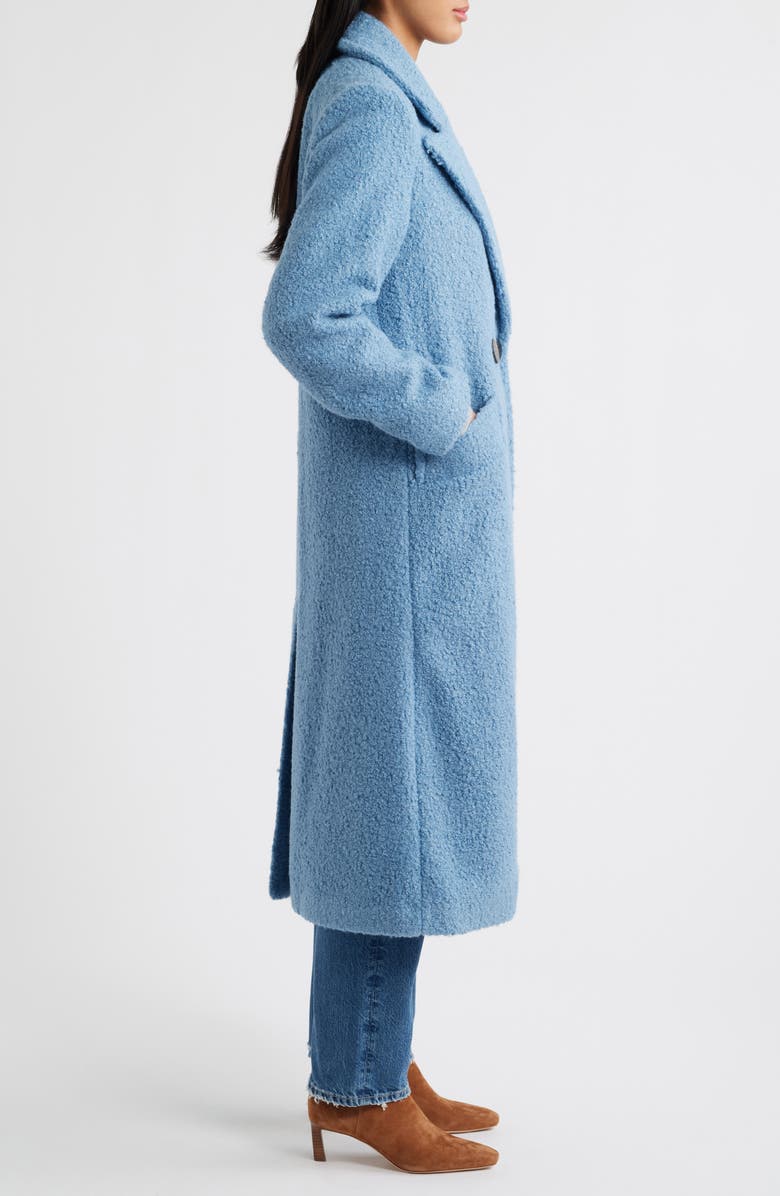 Double Breasted Bouclé Coat