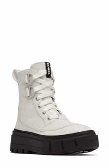 SOREL Caribou X Waterproof Leather Lace-Up Boot