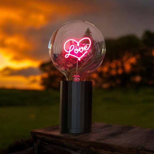 Mitb Love Portable Table Lamp In Yellow