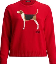 Lauren Ralph Lauren Foxhound Cotton Intarsia Sweater