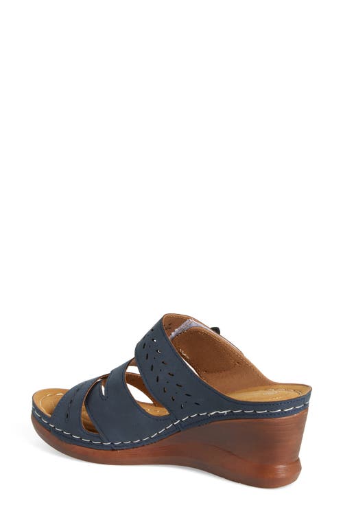 Extreme By Eddie Marc Wedge Slide Sandal