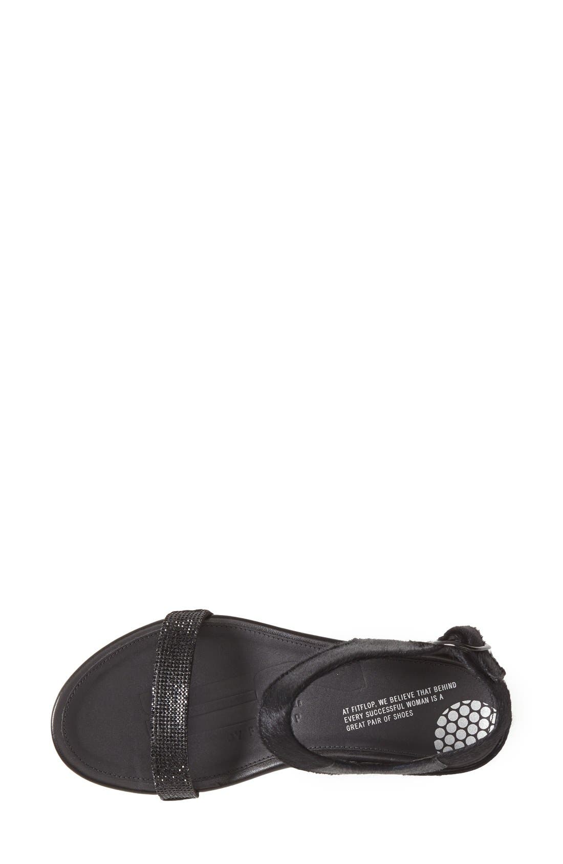 FitFlop <sup>™</sup> 'Banda' Calf Hair Sandal, Alternate, color, 