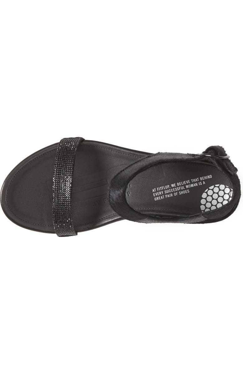 FitFlop <sup>™</sup> 'Banda' Calf Hair Sandal, Alternate, color,