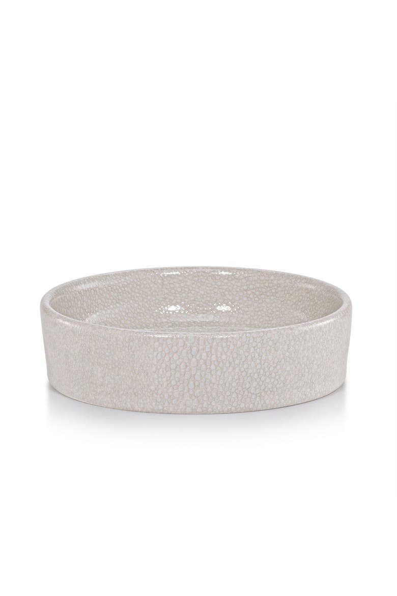 Galuchat Soap Dish, Alternate, color, BEIGE