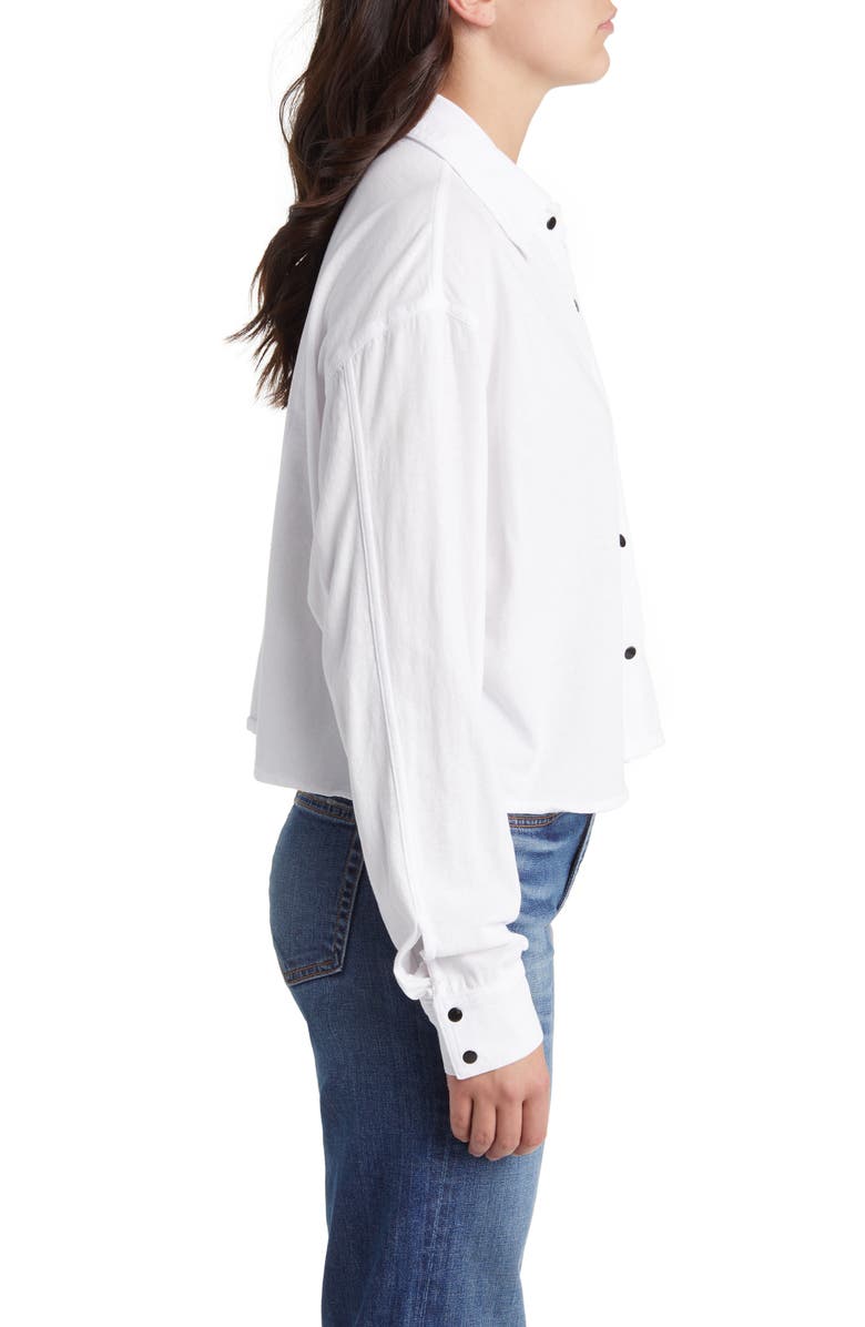 ASKK NY Crop Shirt, Alternate, color, 