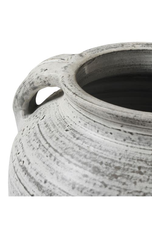 Renwil Clay Decorative Vase In Gray