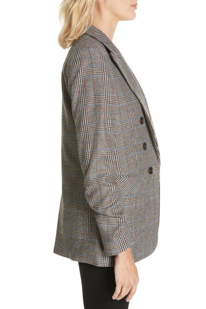 Beacon Check Dickey Jacket, Alternate, color, BEIGE MULTI