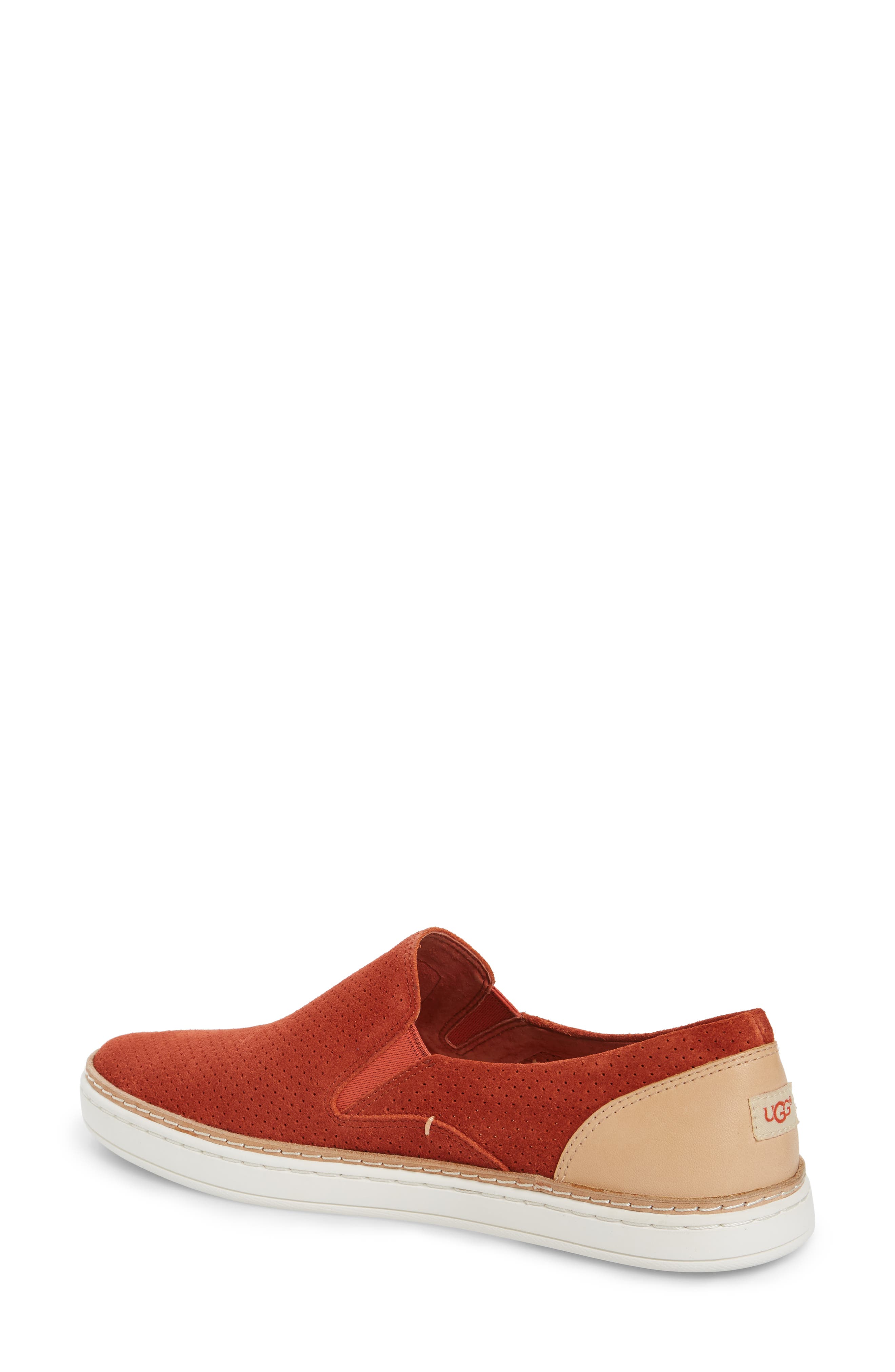 Adley Slip-On Sneaker, Alternate, color, PAPRIKA SUEDE
